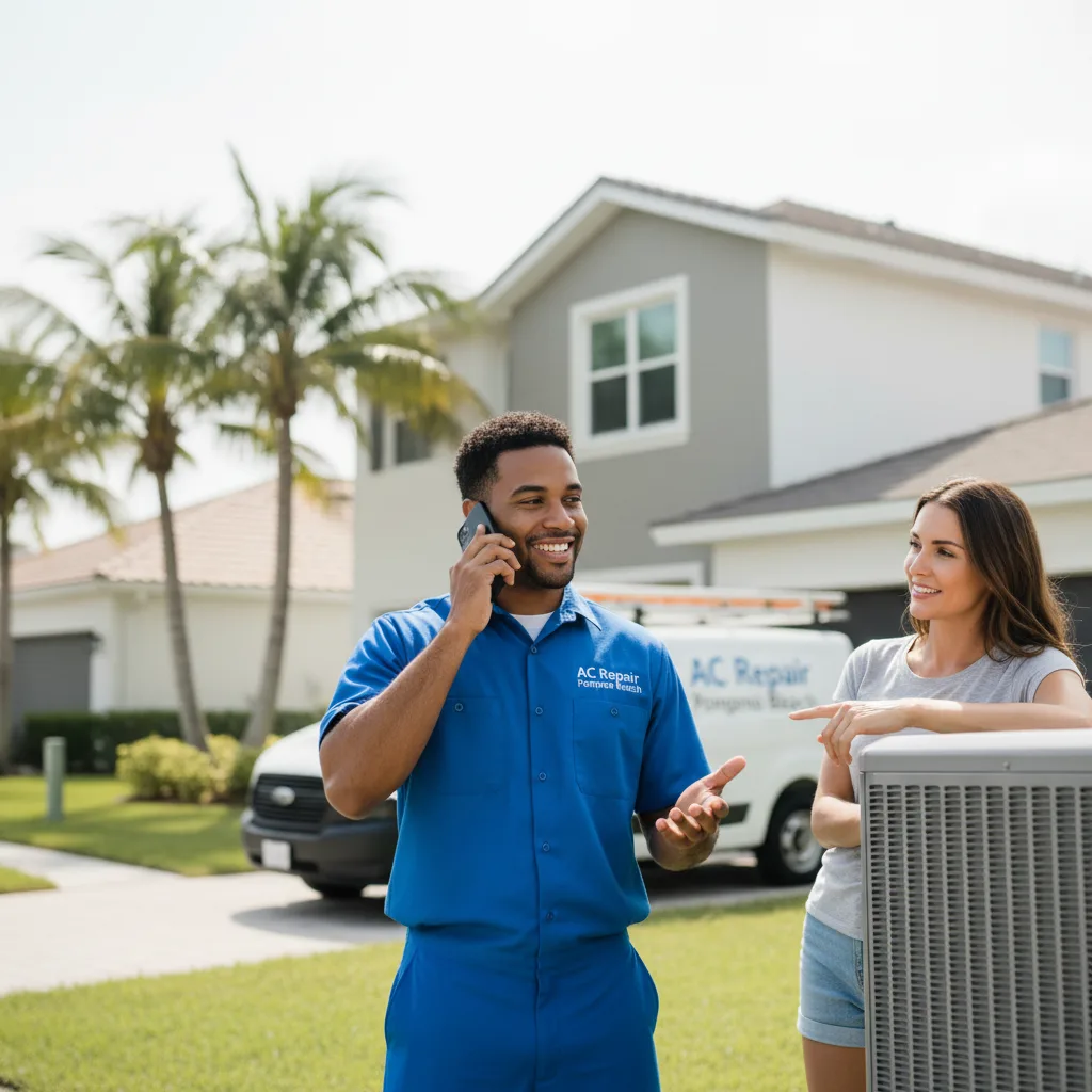 AC Repair Pompano Beach customer support in Kamuela